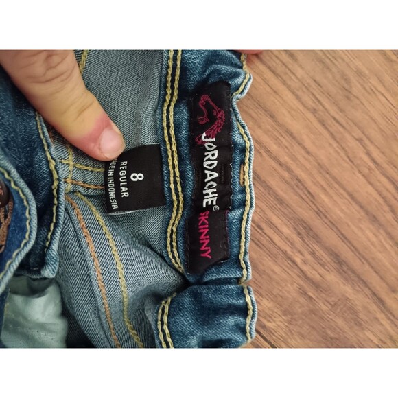 Jordache Skinny Size 8 Girls Jeans - Picture 2 of 4